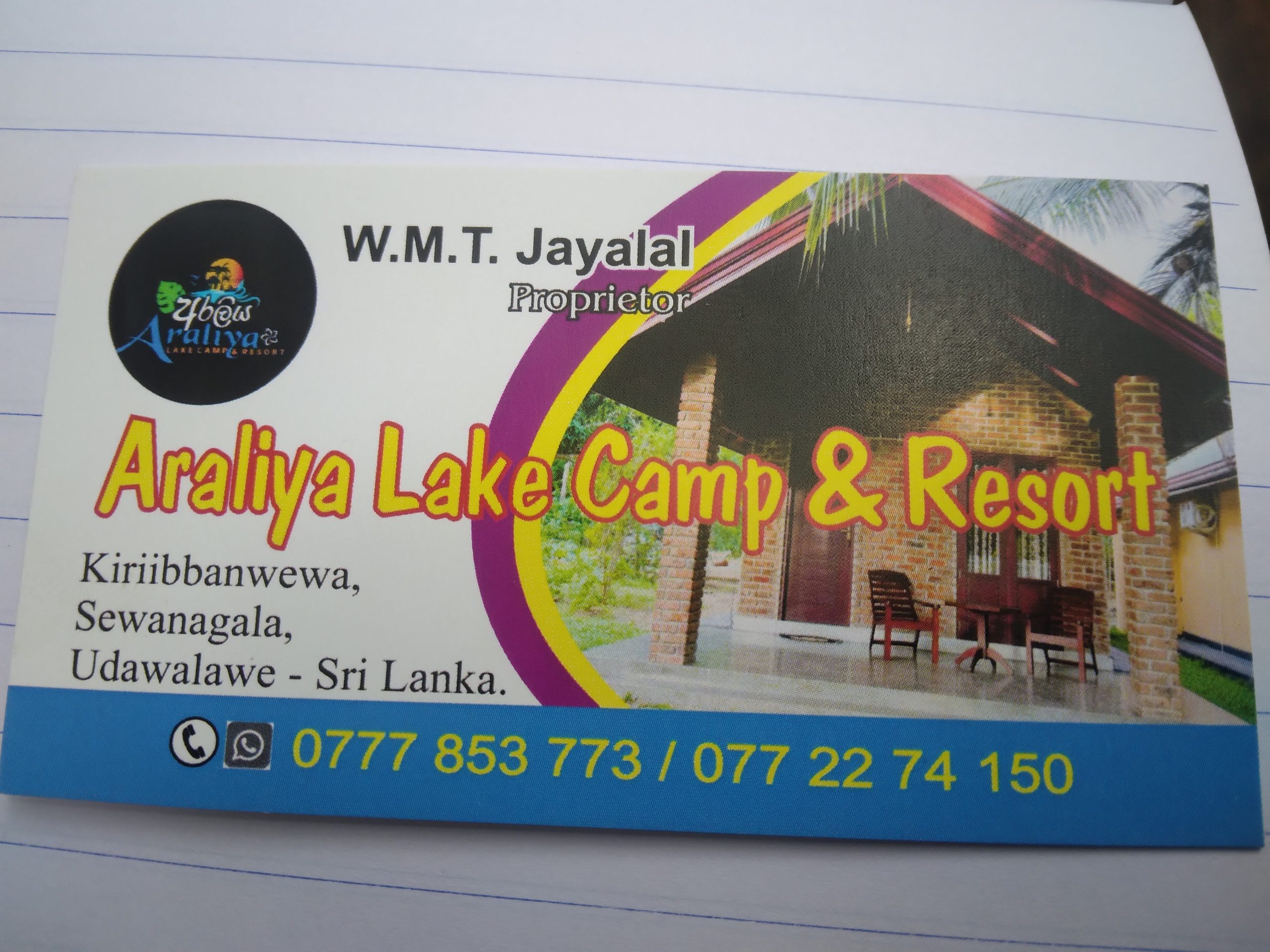 Araliya lake camp &amp; resort