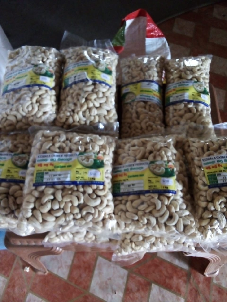 කේෂලා කජු නිෂ්පාදන