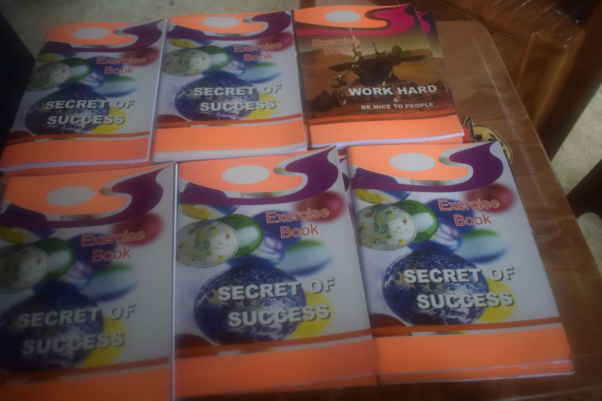 Akila exercise books