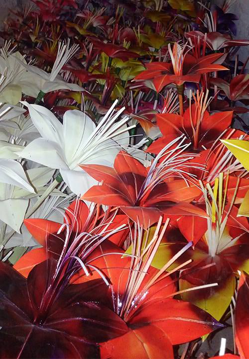 Sadeesha Palm Leaf Ornaments