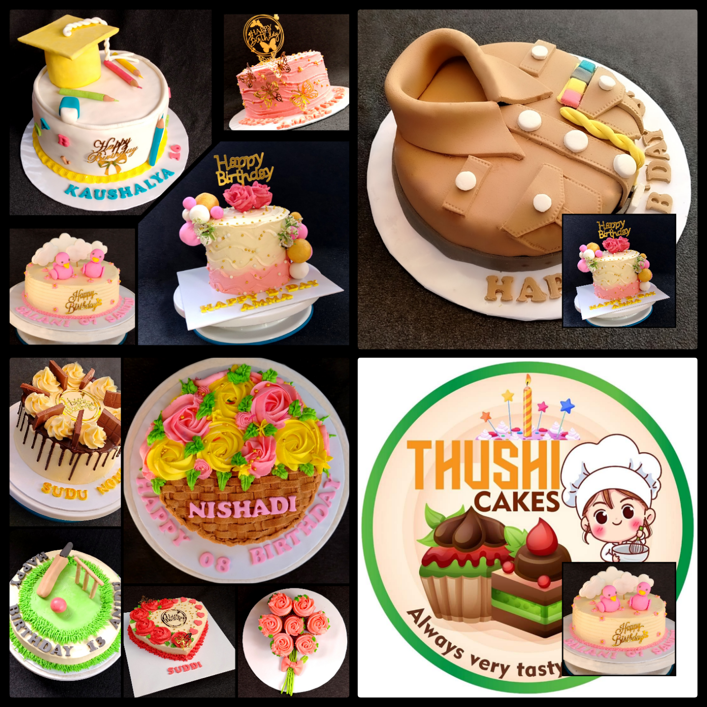 THUSHI CAKES