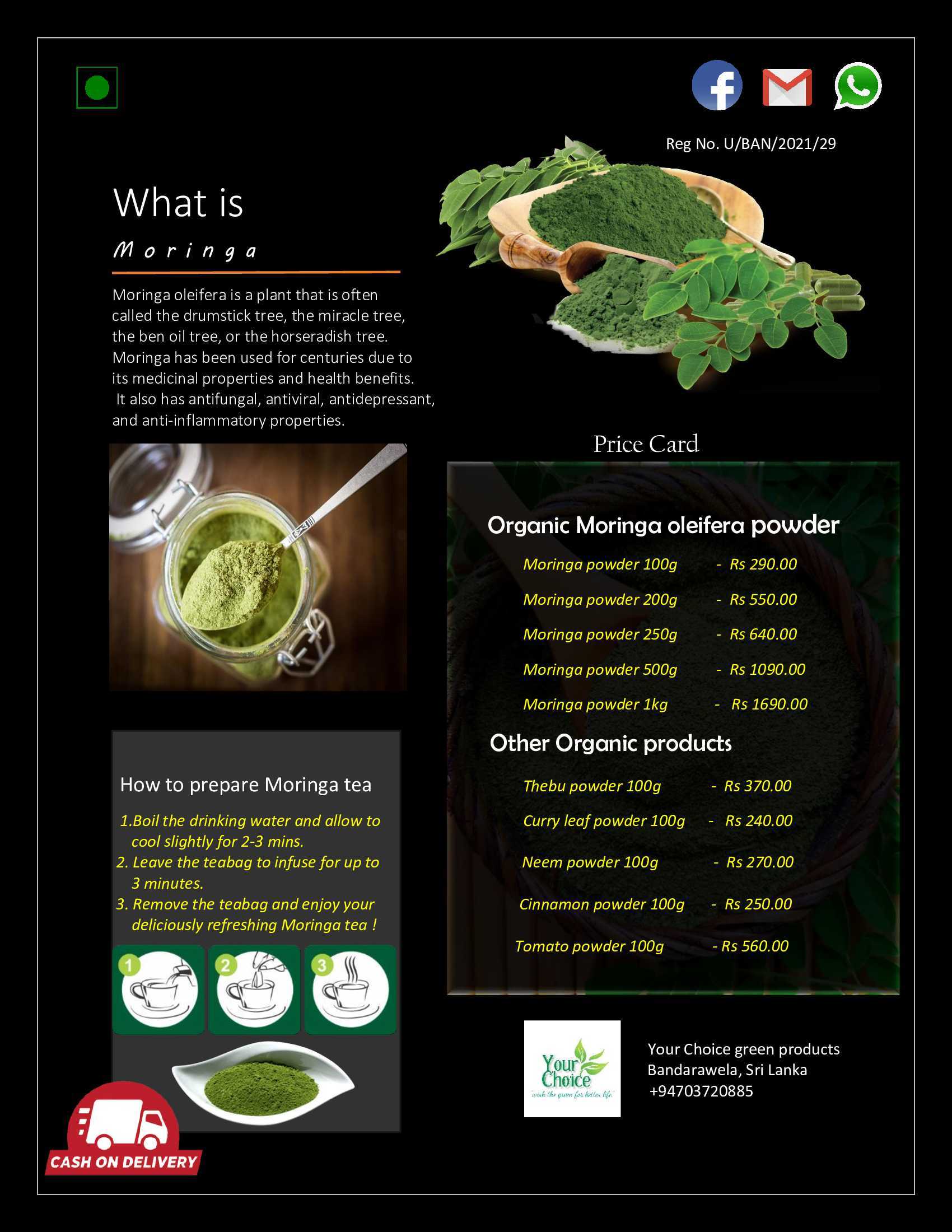 Your Choice green producta