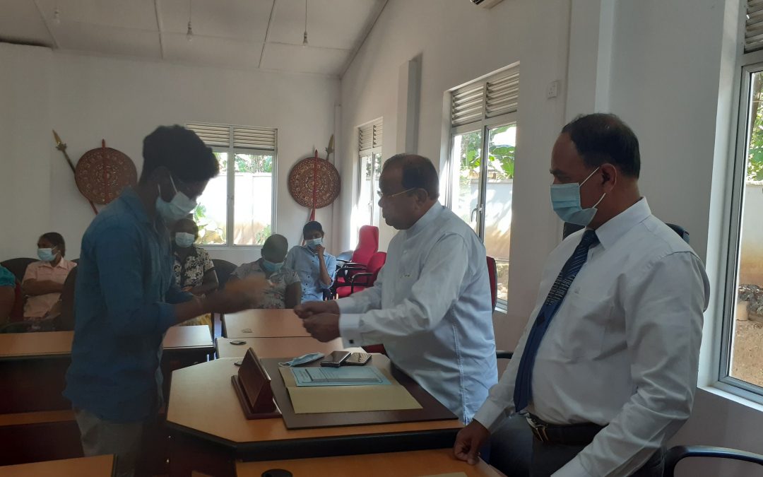 ඌව පළාත තුළ බරපතල රෝගවලට ගොදුරුවි සිටින හා විවිධ රෝග වලින් පෙළෙන රෝගින් සහ අධ්‍යාපන කටයුතු දිරිගැන්විම සඳහා