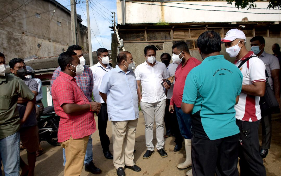 දිවයිනට බලපා ඇති අයහපත් කාලගුණ තත්ත්වය හේතුවෙන් බදුල්ල දිස්ත්‍රික්කයේ ස්ථාන කිහිපයක ආපදා තත්වයන් වාර්තා වී ඇත.