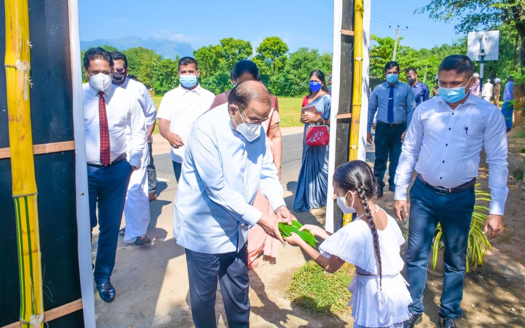 දඹගොල්ල ශ්‍රී සුමන විද්‍යාලයේ අලුතින් ඉදිකල පන්ති කාමර ගොඩනැගිල්ල විවෘත කිරීම