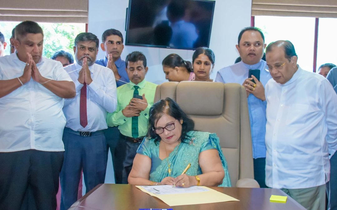 ඌව පළාත් සභාවේ අභිනව ප්‍රධාන ලේකම්