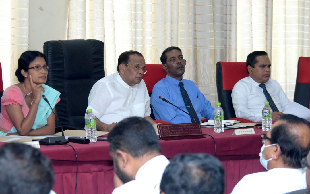 ඩෙංගු මර්ධනය පිලිබඳ පළාත් මෙහෙයුම් කමිටු රැස්වීම්