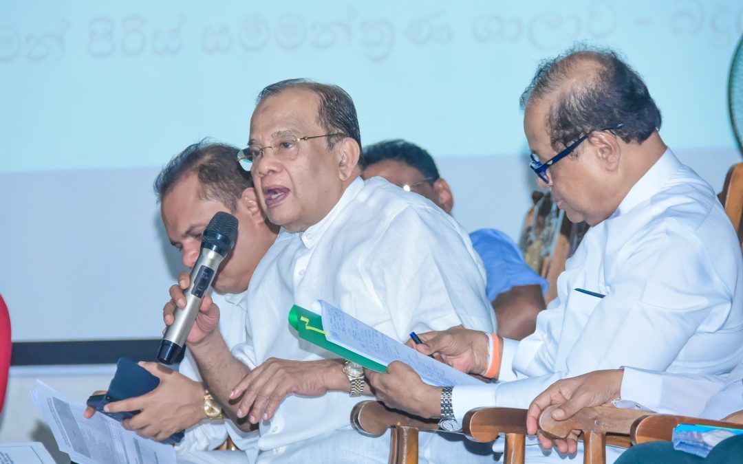 බදුල්ල දිස්ත්‍රික්කයේ අධ්‍යාපන ගුණාත්මක සංවර්ධනය සඳහා විශේෂ වැඩසටහනක්