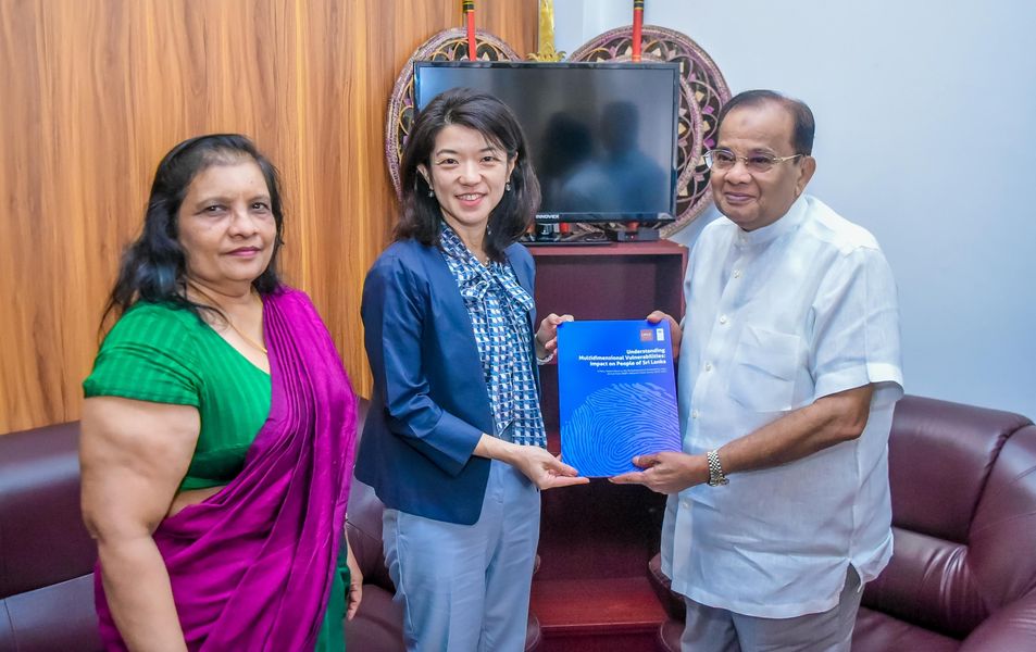 United Nations Development Programme (UNDP) had a friendly meeting with Mrs. Asusa Kubota (Azusa Kubata)