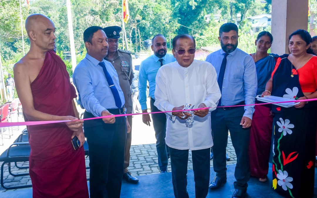 බණ්ඩාරවෙල අමුණුදෝව ග්‍රාමීය ආර්ථික මධ්‍යස්ථානය අද දින ජනතා අයිතියට පත් කරන ලදී.