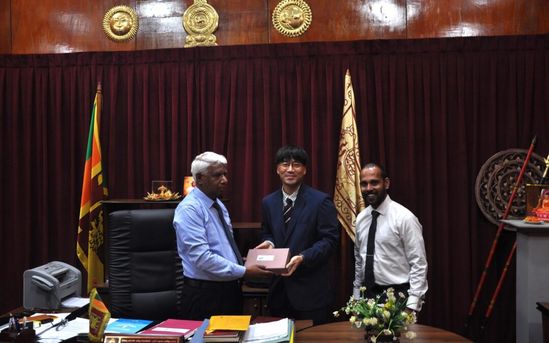 කොරියාවේ Saemaul Foundation ආයතනය මගින් පැවති සාකච්ඡාව