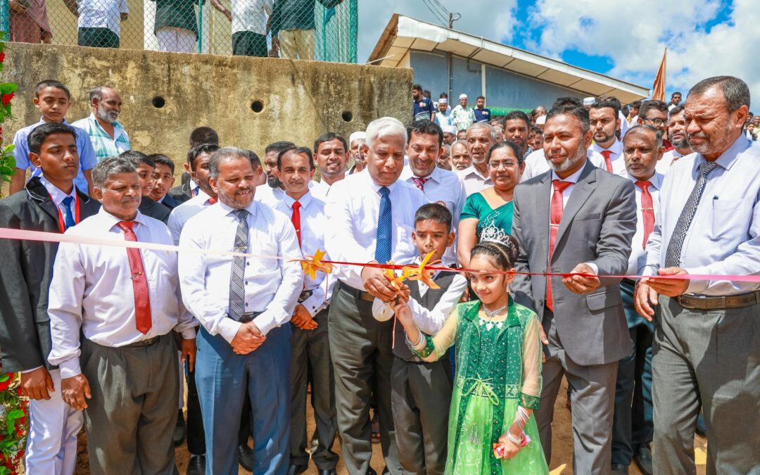 සිල්මියපුර අල් මුර්ෂිඩ් මහා විද්‍යාලයේ ඉඩම් ප්‍රදානය කිරීමේ උත්සවය