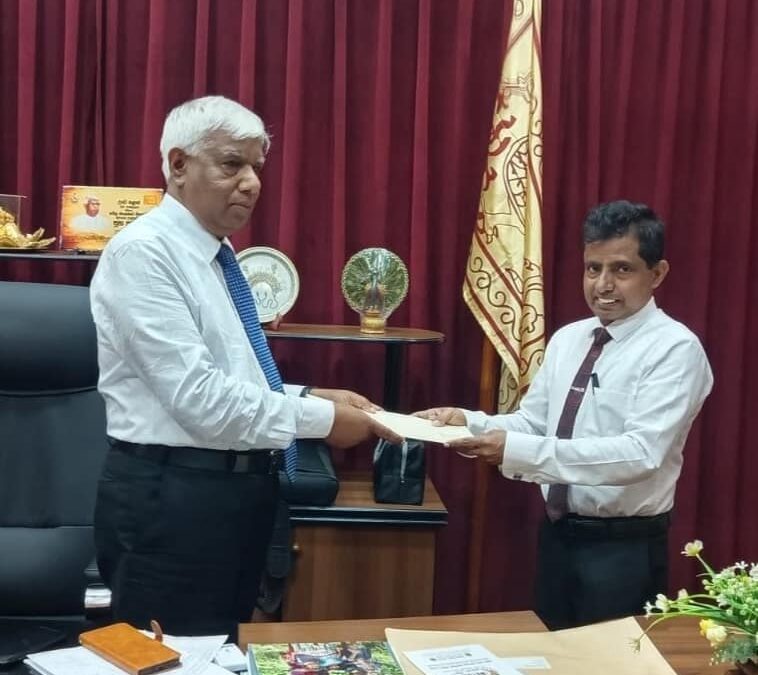 ඌව පළාත් මාර්ග අමාත්‍යාංශයේ ලේකම් ලෙස කේ.බී.ඒ.එම්.එස්.අබේකෝන් මහතා පත්කරන ලදී