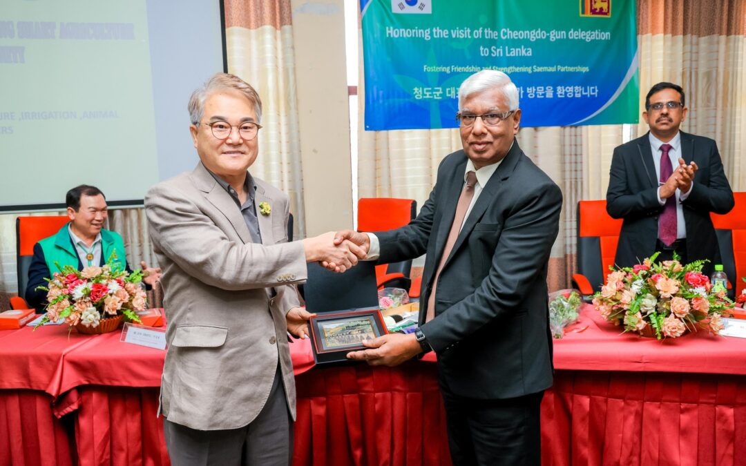 කොරියානු ජනරජය හා ඌව පළාත් සභාව සිය ද්වීපාර්ශ්වික සම්බන්ධතා වැඩිදියුණු කර ගැනීම