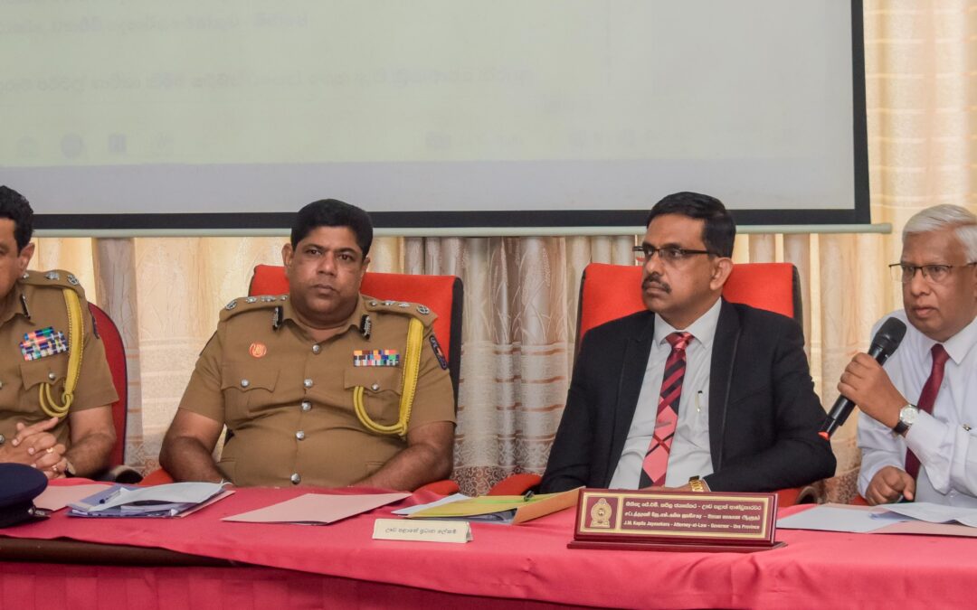 ඌව පළාතේ වර්තමාන ආරක්ෂක තත්වය