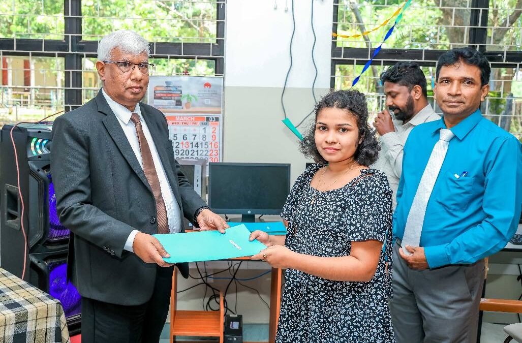 තොරතුරු තාක්ෂණ හා දුරස්ථ ඉගෙනුම් මධ්‍යස්ථානයේ සහතික පත් ප්‍රදානෝත්සවය -2025.03.06